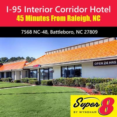 Готель Super 8 By Wyndham Rocky Mount I-95 Exit 145 Battleboro Екстер'єр фото